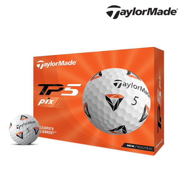테일러메이드 정품 21 TP5 pix 5피스 골프공 12알