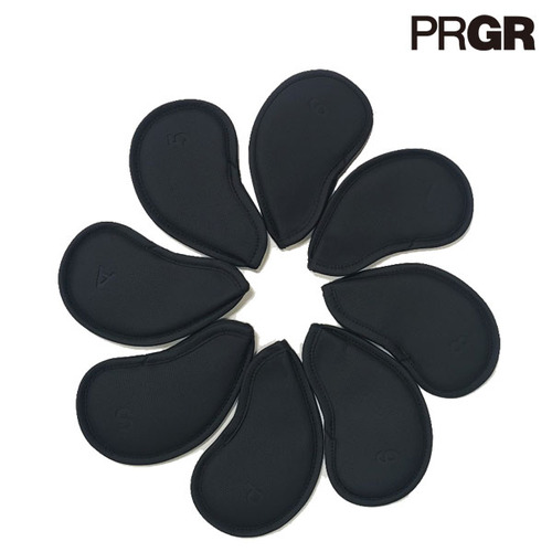 PRGR 프로기아 정품 블랙 8i 아이언 커버 골프용품